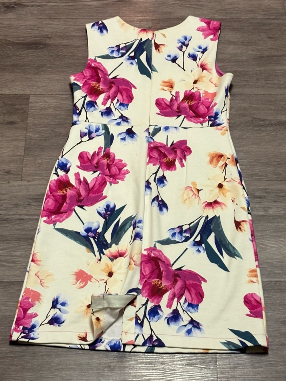 Lands' End Floral Sheath Dress with Pockets | Size 2P - Picture 4 of 13